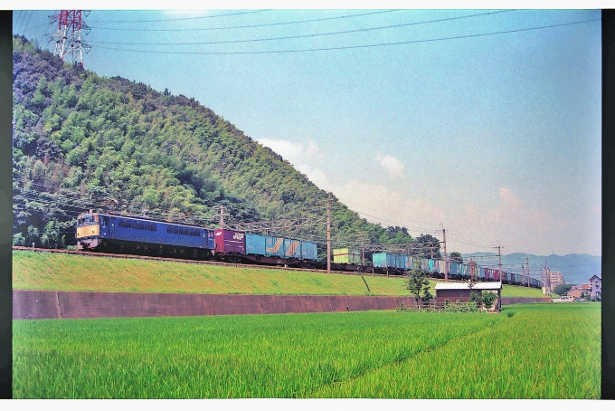 鉄道フォト・写真：JR貨物 国鉄EF65形電気機関車 EF65 21 高槻駅 鉄道フォト・写真 by 丹波篠山さん - 撮影日 1997/07/31 00:00