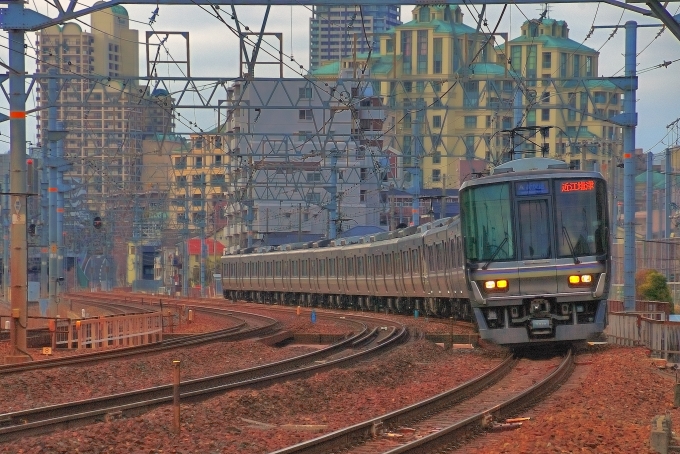 鉄道フォト・写真：JR西日本223系電車 クモハ223-3019 摂津本山駅 鉄道フォト・写真 by 丹波篠山さん - 撮影日 2022/01/22 09:11