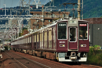 阪井 阪神8000系「阪神タイガース日本一記念ラッピングトレイン」8012の側面