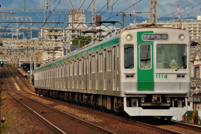 京都市交通局10系電車 1114 小倉駅 (京都府) 鉄道フォト・写真 by 丹波