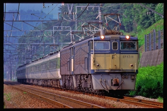 JR東日本 国鉄EF63形電気機関車 あさま(特急) EF63 11 鉄道フォト・写真 by 丹波篠山さん 横川駅 (群馬県)：1997年09月03日00時ごろ