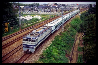 JR東海 国鉄EF65形電気機関車 EF65 106 鉄道フォト・写真 by 丹波篠山さん 山崎駅 (京都府)：1999年10月14日00時ごろ