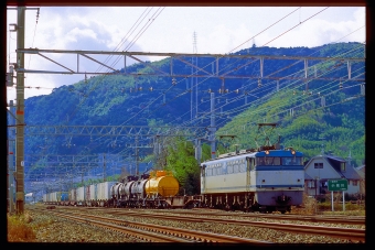 JR貨物 国鉄EF65形電気機関車 EF65 35 鉄道フォト・写真 by 丹波篠山さん 山崎駅 (京都府)：1998年02月11日00時ごろ