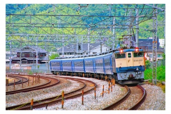 JR西日本 国鉄EF65形電気機関車 EF65 1023 鉄道フォト・写真 by 丹波篠山さん 山崎駅 (京都府)：1996年08月11日00時ごろ