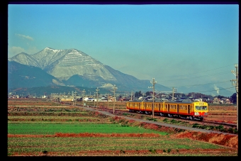 三岐鉄道801系電車 803 鉄道フォト・写真 by 丹波篠山さん 丹生川駅：2000年12月13日00時ごろ