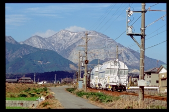 三岐鉄道 JR貨物ホキ1000形貨車 鉄道フォト・写真 by 丹波篠山さん 丹生川駅：2000年12月13日00時ごろ