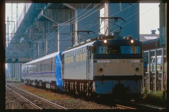 JR貨物 国鉄EF65形電気機関車 EF65 92 鉄道フォト・写真 by 丹波篠山さん 塚本駅：1998年10月31日00時ごろ