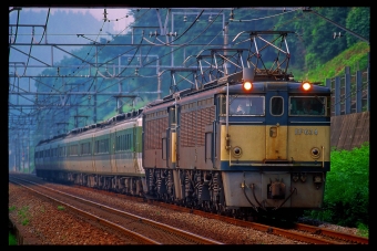 JR東日本 国鉄EF63形電気機関車 あさま(特急) EF63 4 鉄道フォト・写真 by 丹波篠山さん 横川駅 (群馬県)：1997年09月03日00時ごろ