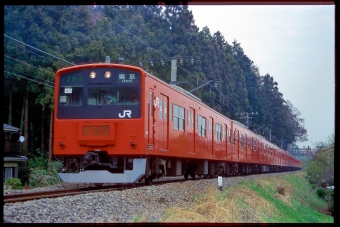 JR東日本 クハ201形 クハ201-84 鉄道フォト・写真 by 丹波篠山さん 青梅駅：1998年04月03日00時ごろ