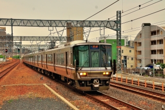 JR西日本 クハ222形 クハ222-2015 鉄道フォト・写真 by 丹波篠山さん 摩耶駅：2021年06月26日12時ごろ