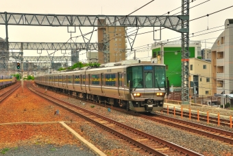 JR西日本 クハ222形 クハ222-2059 鉄道フォト・写真 by 丹波篠山さん 摩耶駅：2021年06月26日12時ごろ