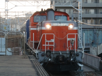 JR西日本 DD51-1192 鉄道フォト・写真 by 城國　燕さん 明石駅：2021年02月16日17時ごろ