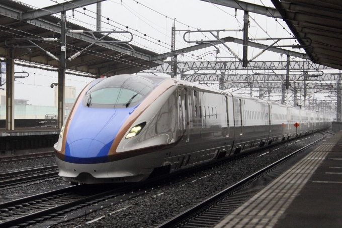 Jr東日本 E7・w7系新幹線電車 はくたか553号 12号車 E714 4 熊谷駅 Jr 鉄道フォト・写真 By 特撮大好きさん