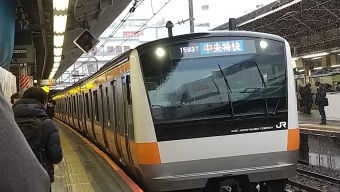 JR東日本E233系電車 鉄道フォト・写真 by 15taさん 新宿駅 (JR)：2021年01月28日15時ごろ