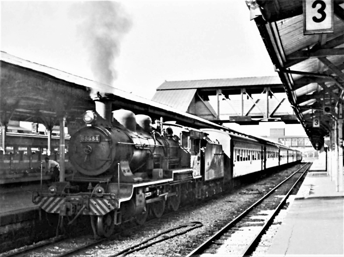 国鉄8620形蒸気機関車 68654 長野駅 鉄道フォト・写真 by 鉄道の