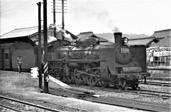国鉄C57形蒸気機関車 C57 54 鉄道フォト・写真 by 鉄道のお爺さんさん ：1962年09月02日00時ごろ