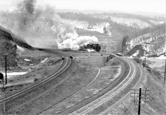 国鉄C60形蒸気機関車  国鉄C61形蒸気機関車 C60+C61 鉄道フォト・写真 by 鉄道のお爺さんさん ：1963年03月31日00時ごろ
