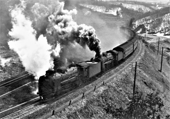 国鉄C60形蒸気機関車  C61形蒸気機関車 C60+C61 鉄道フォト・写真 by 鉄道のお爺さんさん ：1963年03月31日00時ごろ