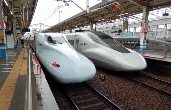 Jr西日本 N700系新幹線電車 特急 のぞみ ひかり こだま さくら みずほ 岡山駅 鉄道フォト 写真 By 鉄道のお爺さんさん レイルラボ Raillab