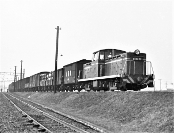 国鉄DD13形ディーゼル機関車 DD13 82 鉄道フォト・写真 by 鉄道のお爺さんさん ：1962年01月20日00時ごろ
