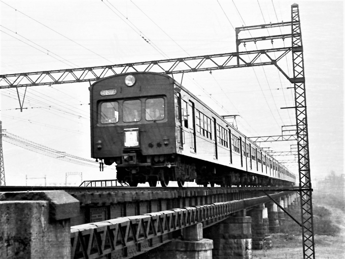 国鉄73型電車 クハ79 六郷土手駅 鉄道フォト・写真 by 鉄道のお爺さん