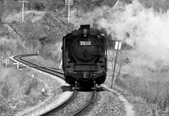 国鉄D51形蒸気機関車 D51 112 鉄道フォト・写真 by 鉄道のお爺さんさん ：1964年07月03日00時ごろ