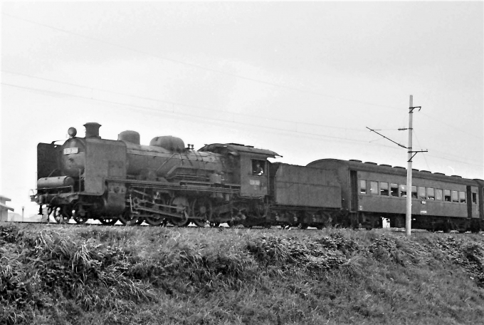 国鉄D50形蒸気機関車 D60 369 鉄道フォト・写真 by 鉄道のお爺さんさん ：1962年09月02日00時ごろ