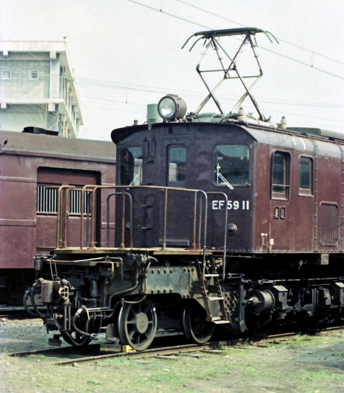 国鉄EF59形電気機関車 EF59 11 鉄道フォト・写真 by 鉄道のお爺さんさん ：1985年03月25日00時ごろ