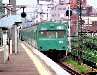 JR東日本 103系電車 クハ103形(Tc) クハ103 鉄道フォト・写真 by 鉄道のお爺さんさん ：1988年10月10日00時ごろ