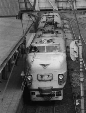 国鉄151系電車 クロ151形(Tsc) クロ151 鉄道フォト・写真 by 鉄道のお爺さんさん ：1964年08月09日00時ごろ
