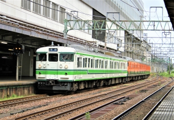 JR東日本 クモハ115形 クモハ115-1557 鉄道フォト・写真 by 鉄道のお爺さんさん ：2014年06月13日10時ごろ