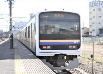 JR東日本 クハ208形 クハ208-2001 鉄道フォト・写真 by 鉄道のお爺さんさん ：2017年01月18日12時ごろ