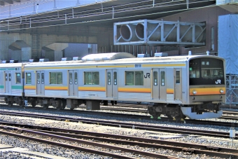 JR東日本 クハ205形 クハ205-100 鉄道フォト・写真 by 鉄道のお爺さんさん ：2015年01月16日10時ごろ