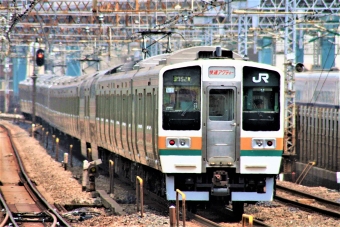 JR東日本 クハ210形 クハ210-2 鉄道フォト・写真 by 鉄道のお爺さんさん ：2008年07月22日11時ごろ