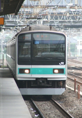 JR東日本 クハ209形 クハ209-1002 鉄道フォト・写真 by 鉄道のお爺さんさん ：2008年07月26日10時ごろ