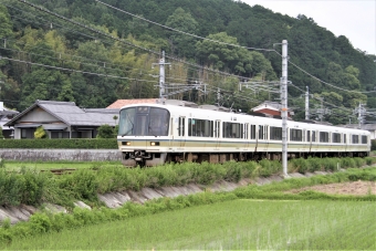 JR西日本 クハ221形 クハ221-58 鉄道フォト・写真 by 鉄道のお爺さんさん ：2014年06月15日11時ごろ