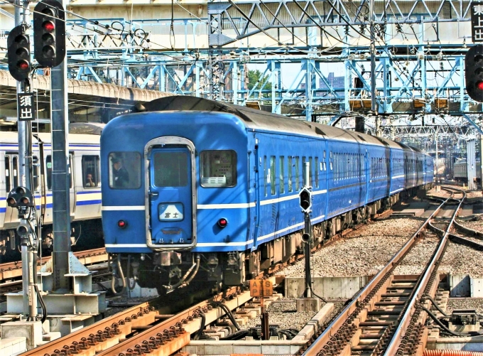 JR九州 国鉄14系客車 スハネフ14形 スハネフ14 鉄道フォト・写真 by 鉄道のお爺さんさん ：2007年10月07日09時ごろ