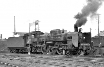 国鉄C55形蒸気機関車 Ｃ55 55 鉄道フォト・写真 by 鉄道のお爺さんさん ：1964年02月26日00時ごろ