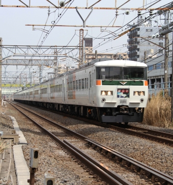 JR東日本 クハ185形 クハ185-3 鉄道フォト・写真 by 鉄道のお爺さんさん ：2013年03月20日12時ごろ