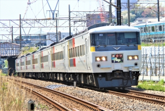 JR東日本 クハ185形 クハ185-215 鉄道フォト・写真 by 鉄道のお爺さんさん ：2014年04月12日11時ごろ