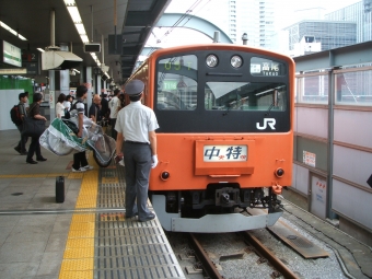 JR東日本 クハ201形 クハ201-54 鉄道フォト・写真 by 鉄道のお爺さんさん ：2007年07月21日11時ごろ