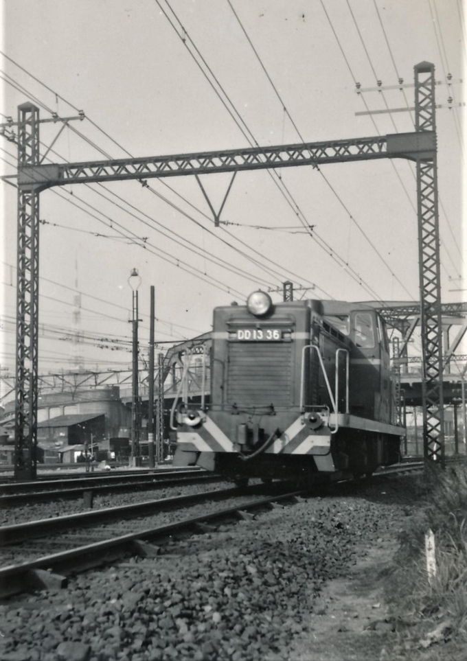 国鉄DD13形ディーゼル機関車 ＤＤ13 36 鉄道フォト・写真 by 鉄道のお爺さんさん ：1960年02月13日00時ごろ