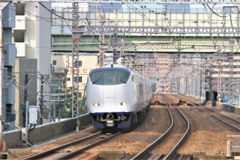 JR西日本 クハ281形 クハ281 鉄道フォト・写真 by 鉄道のお爺さんさん ：2014年06月15日16時ごろ