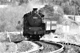 国鉄C60形蒸気機関車 Ｃ60 9 鉄道フォト・写真 by 鉄道のお爺さんさん ：1965年04月29日00時ごろ