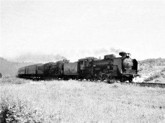 国鉄C60形蒸気機関車　国鉄C61形蒸気機関車 C60+C61 鉄道フォト・写真 by 鉄道のお爺さんさん ：1964年07月04日00時ごろ