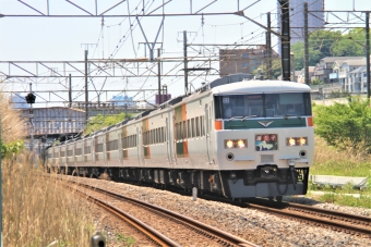 JR東日本 クハ185形 クハ185-104 鉄道フォト・写真 by 鉄道のお爺さんさん ：2013年04月28日11時ごろ