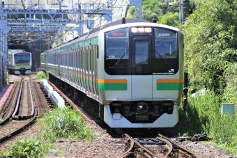 JR東日本 クハE217形 クハE217-2003 鉄道フォト・写真 by 鉄道のお爺さんさん ：2014年05月17日10時ごろ