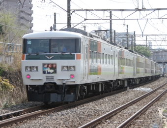 JR東日本 クハ185形 クハ185-106 鉄道フォト・写真 by 鉄道のお爺さんさん ：2014年04月12日13時ごろ