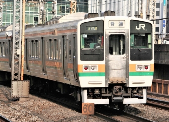 JR東日本 クハ210形 クハ210-2007 鉄道フォト・写真 by 鉄道のお爺さんさん ：2005年11月18日14時ごろ