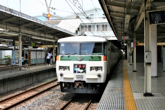 JR東日本 クハ185形 クハ185-107 鉄道フォト・写真 by 鉄道のお爺さんさん ：2008年07月22日11時ごろ
